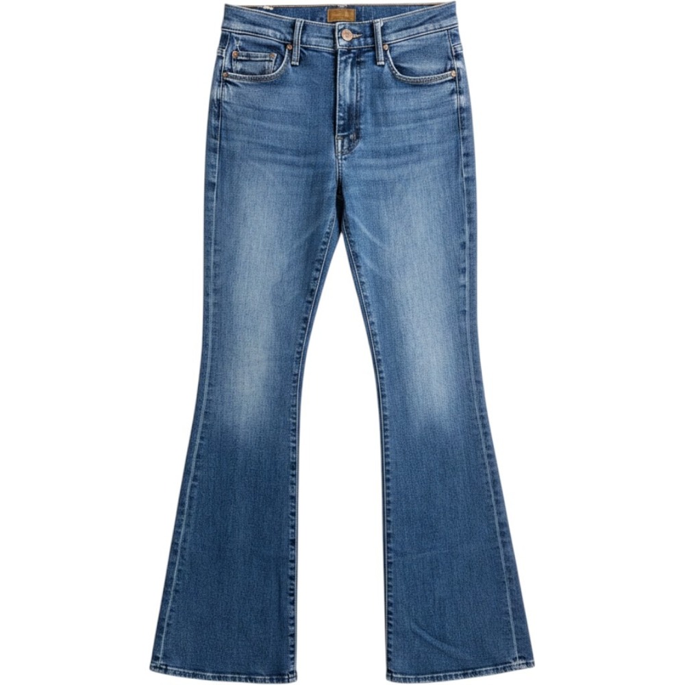 MOTHER Blue Flare Jeans